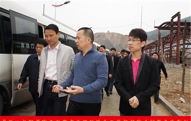 Zhang Zhaomin, secretary of the Party Working Committee of Fujian Pingtan Comprehensive Experimental Area, visited Tianshou Group for guidance